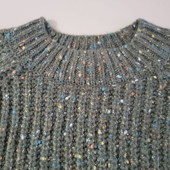 Talbots Women's Shaker Stitch Tweed Pullover Sweater - Picture 9 of 14